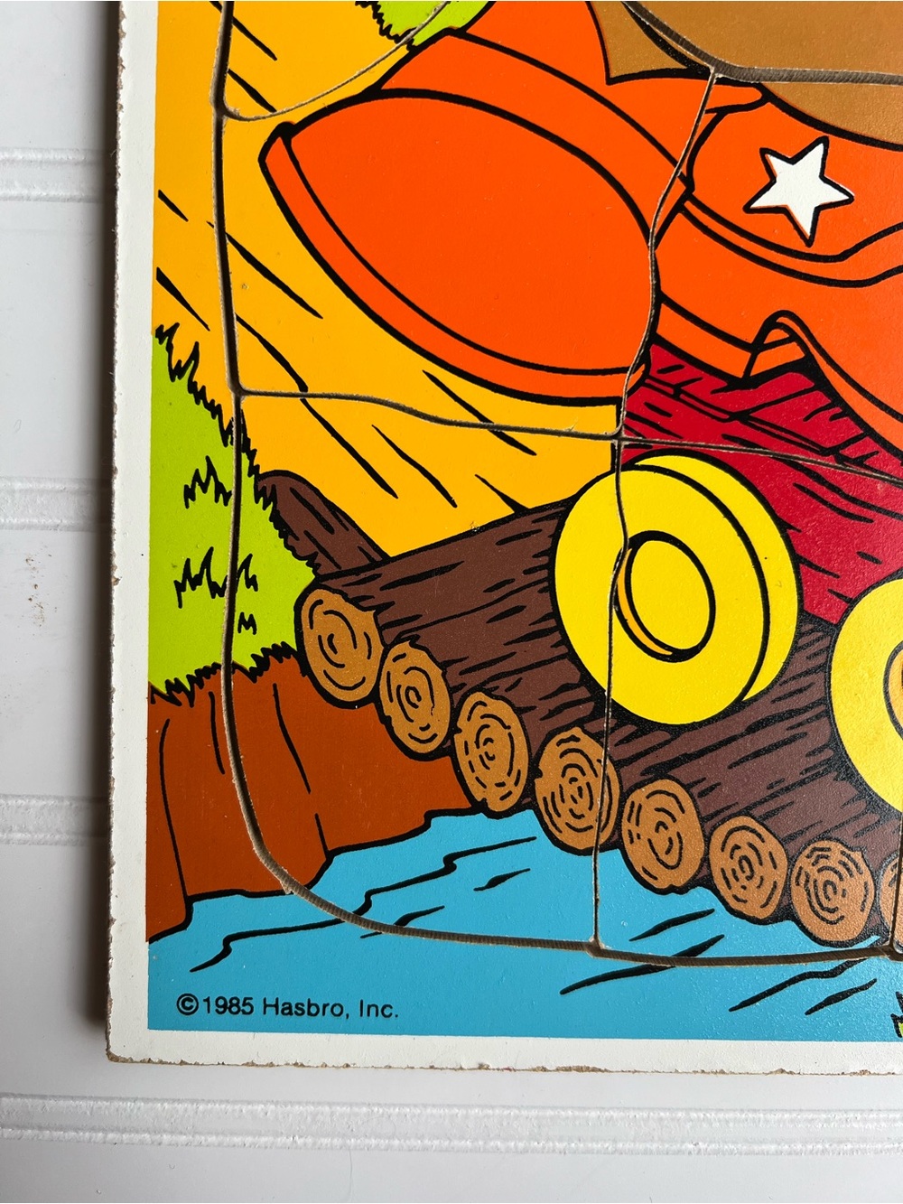 Playskool Vintage 1985 Hasbro 11PC Wood Puzzle Mr. Potato Head - Picture 2 of 4